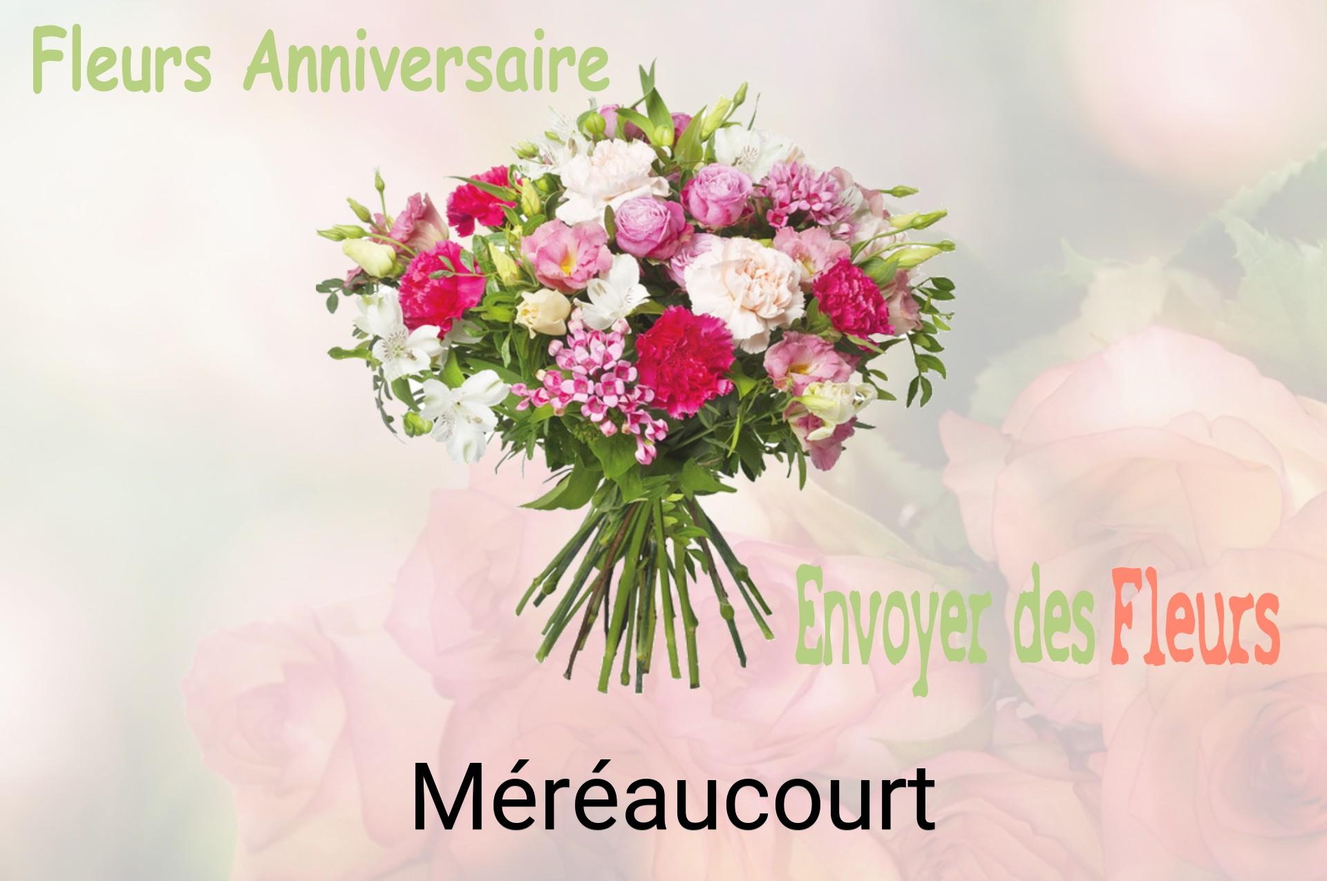 Bouquet de fleurs d’anniversaire livré à Méréaucourt