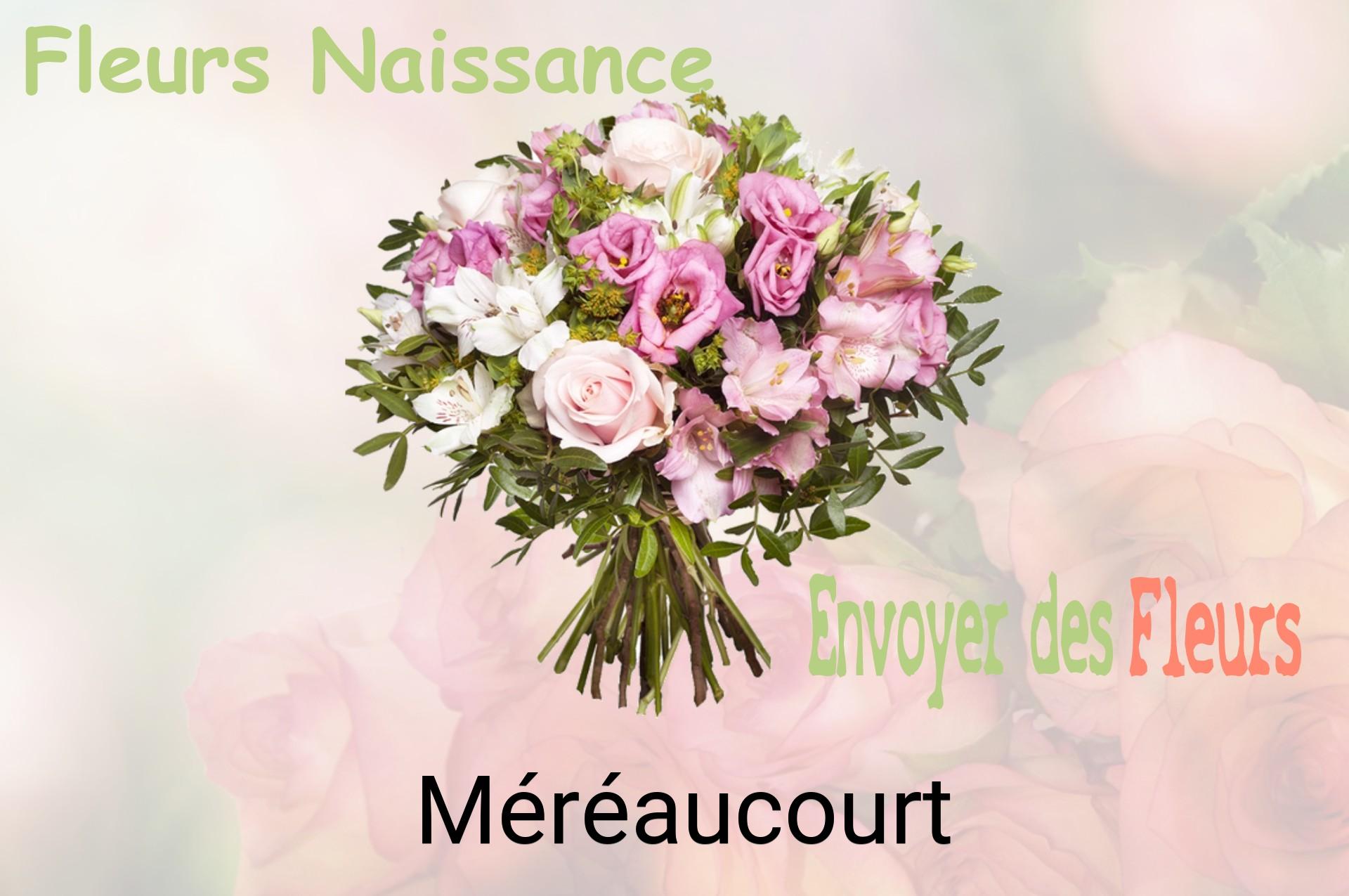 Bouquet de fleurs de naissance livré à Méréaucourt