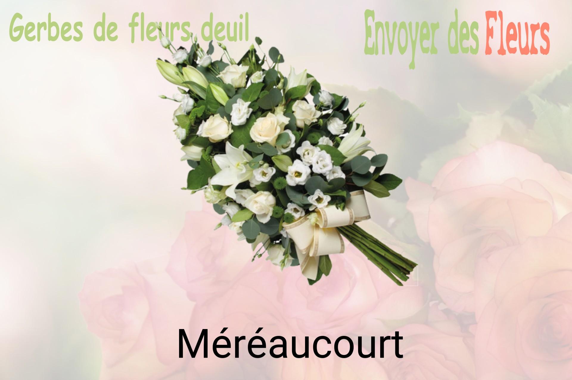 Gerbe de fleurs de deuil livrée à Méréaucourt